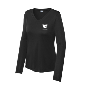 Sport-Tek® Women's Long Sleeve PosiCharge® Competitor™ V-Neck Tee.