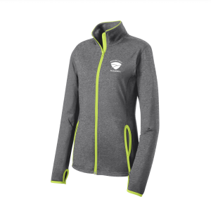 Sport-Tek® Women's Sport-Wick® Stretch Contrast Full-Zip Jacket.